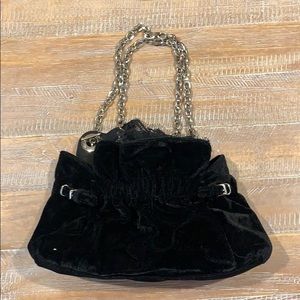 White House Black Market Evening Bag Purse Black